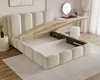 BESILIO Cloud postel s kontejnerem a rámem 120x200 Puffy - Náhled obrázku produktu 3