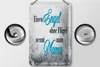 Blechschild Spruch 12x18cm Engel ohne Flügel nennt man Mama Produktbild-Vorschau 3