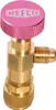 A close-up studio shot of a brass valve with a pink knob. Anteprima dell’immagine prodotto