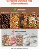 VEVOR Mulino elettrico per cereali 25 L, macina spezie 600 Anteprima dell’immagine prodotto 2