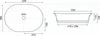 Lavabo da Appoggio Rea Wilma Rustic Anteprima dell’immagine prodotto 6
