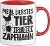 Männer Geschenk Tasse Mein Liebstes Tier Ist Der Zapfhahn Produktbild-Vorschau 1