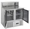GastroHero Pizzatisch ECO 900 mit Granitplatte Kühltisch 2 Produktbild-Vorschau 2