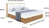 ALTDECOR Boxspringbett LOLLI1 mit H3-Matratze, Kopfteil und Produktbild-Vorschau 6