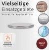 ECENCE Neodym Magnete 10 Stck. - runde Klebe-Magnete Produktbild-Vorschau 5