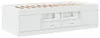 vidaXL Tagesbett mit Schubladen ohne Matratze Weiß 100x200 Produktbild-Vorschau 3