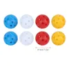 20Pz colori misti plastica flusso d'aria palla da golf di Anteprima dell’immagine prodotto 4