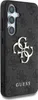 A black phone case with the Guess logo is shown. Podgląd zdjęcia produktu