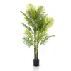 Meisterhome Areca Kunstpalme 180 cm – Große Tropische Produktbild-Vorschau 1