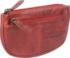 Leder Schlüsseltasche Schlüsselmäppchen, cherry Produktbild-Vorschau 1