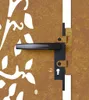 vidaXL Gartentor 100x150 cm Cortenstahl Baumdesign Produktbild-Vorschau 10