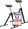Lot de 2 supports à roulettes 66–105 cm – supports à Voir les images du produit 1