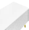 Sweiko Eleganter 170x35x50cm TV-Schrank – Weißer Korpus mit Produktbild-Vorschau 16