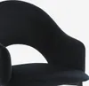 Chaise avec accoudoirs moderne en velours pour la salle à Voir les images du produit 5