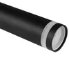 A close-up, angled view of a black cylindrical lamp. Produktbild-Vorschau