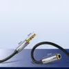 A close-up shot of a Ugreen AUX extension cable with measurement indicators. Produktbild-Vorschau