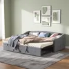INONEFT rozkladacia pohovka, 90 × 200 cm, čalúnená posteľ s Náhľad obrázku produktu 10