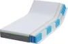 vidaXL Matratze Mittelweich 120 x 200 cm Weiß und Grau Produktbild-Vorschau 3