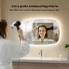 S'AFIELINA 95×60 cm Badspiegel mit Beleuchtung Oval LED Produktbild-Vorschau 4