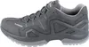 A side view of a single grey hiking shoe. Náhľad obrázku produktu