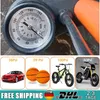 Luftpumpe Hochdruck Metall Fahrradpumpe 160PSI-Standpumpe Produktbild-Vorschau 5