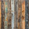 Küchenrückwand Spritzschutz Glas mit Motiv Holzwandpaneele Produktbild-Vorschau 3