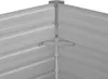 vidaXL Lit surélevé de jardin Acier galvanisé 129x129x77 cm Voir les images du produit 9