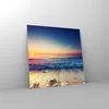 Bilder auf glas - Meer Strand Welle - 30x30cm - Glasbilder Produktbild-Vorschau 4