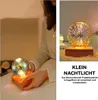 3D-Nachtlicht aus buntem Glas, USB-Projektorlampe, Kugel, Produktbild-Vorschau 5