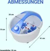Syntrox Germany Fußsprudelbad Relaxo 4in1 Massage Infrarot Produktbild-Vorschau 8