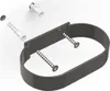 METALTEX 185519000 Cleany WC-Bürste flach, schwarz/silber Produktbild-Vorschau 7