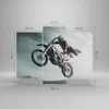 Bild auf Leinwand - Leinwandbild - Motor Sport Helm - Produktbild-Vorschau 3