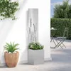 vidaXL Brise-vue de jardin, toile argentée, 32 x 150 cm, Voir les images du produit 4