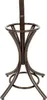 A dark brown coat rack stand on a white background. Anteprima dell’immagine prodotto