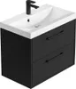 Badplaats Badezimmermöbel Florence 01 60 cm – Schwarz Matt Produktbild-Vorschau 2