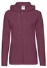 Damen-Kapuzenjacke - FOL HOODED JACKET/W - burgundy - Größe Produktbild-Vorschau 1