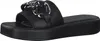 MARCO TOZZI Damen Leder Clogs Pantoletten Kette Plateau Produktbild-Vorschau 3