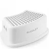 BUDDLEY PP Step Stool Weiß-Grau (2er Set) – Tritthocker Produktbild-Vorschau 1