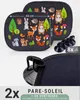 2x HECKBO Pare-soleil voiture enfant motif jungle | 8 Voir les images du produit 2