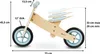drevená trojkolka a balančný bicykel 2 v 1 pre deti, Náhľad obrázku produktu 10