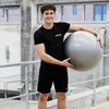 Matchu Sports Gymnastikball (65 cm Grau Anti-Burst) mit Produktbild-Vorschau 6