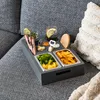 eluno Couchbar, Serviertablett, Sofatablett aus Bambus mit Produktbild-Vorschau 8