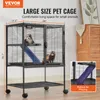A large metal pet cage with two levels and ramps, suitable for small animals like ferrets. Anteprima dell’immagine prodotto