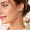 LUISIA® Ohrstecker "Schmetterling" E-15470-2 | Blau Produktbild-Vorschau 3