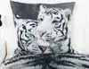 Súprava posteľnej bielizne biely tiger 135 x 200 cm 80 x 80 Náhľad obrázku produktu 4