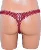 Lingerie Netzstring, transparent, 100% Polyester, Bordeaux, Produktbild-Vorschau 5