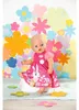 Zapf BABY born Kleid Blümchen 43cm Produktbild-Vorschau 2