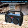 Soundmaster DAB85BL, Przenośny, DAB+, FM, 10 W, Czarny, Podgląd zdjęcia produktu 12