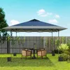Pavillon ca. 4x4m Wasserdicht Stabil Winterfest Pop-up Produktbild-Vorschau 9