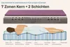 Struktura-MED Gel Komfortschaummatratze, 7-Zonen, 90 x 200 Produktbild-Vorschau 4